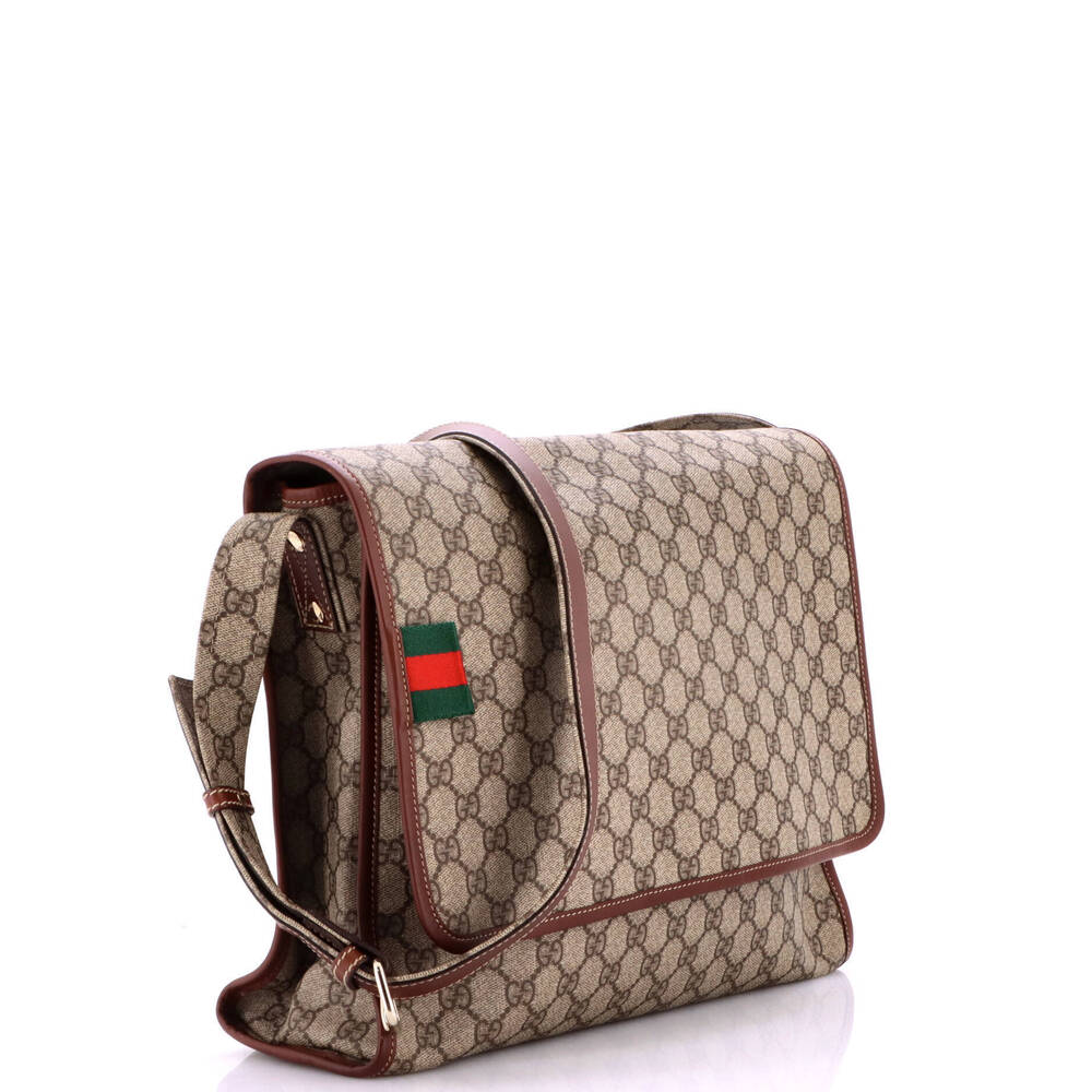 Gucci Large Web Loop Messenger - Picture 2 of 6